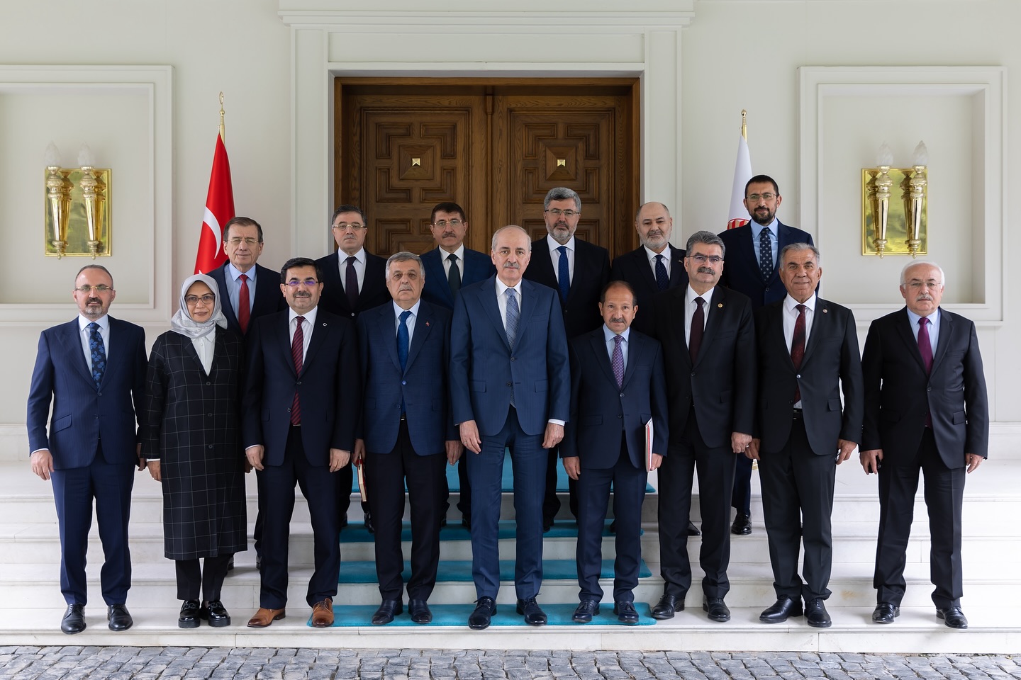 TBMM Başkanı Numan Kurtulmuş, Türk Parlamenterler Birliği Üyeleriyle Bir Araya Geldi