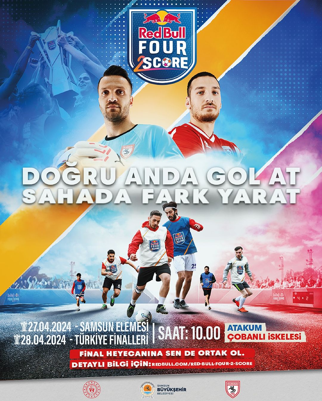Samsun'da Düzenlenen Sokak Futbolu Turnuvası Finalleri Yaklaşıyor