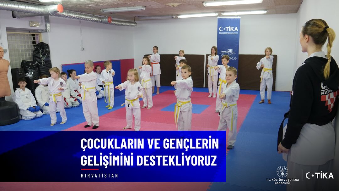 TİKA'dan Hırvatistan'daki Karate Kulübüne Destek