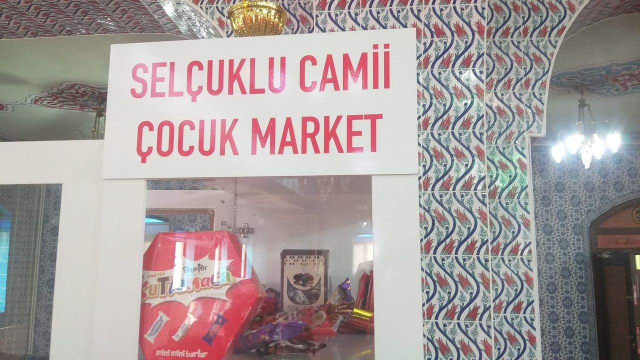 Cami-Çocuk Marketi Projesi Açıldı