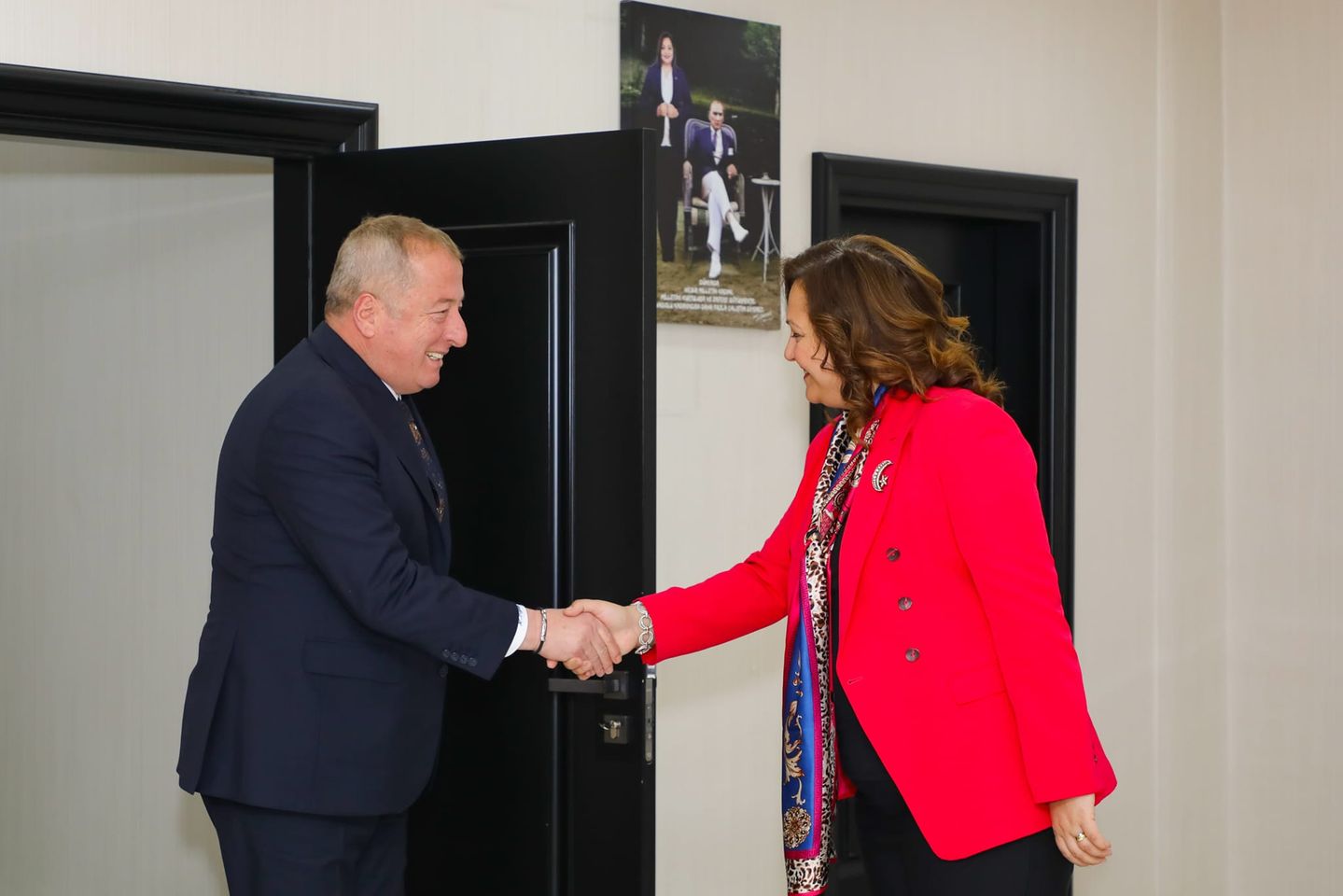 Afyonkarahisar'ın Yeni Belediye Başkanı Burcu Köksal'ı İYİ Partili Heyet Ziyaret Etti