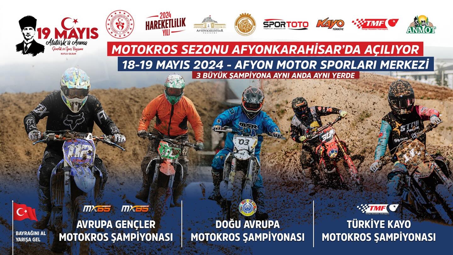 19 Mayıs Gençlik ve Spor Bayramı'na Özel Motokros Şampiyonası
