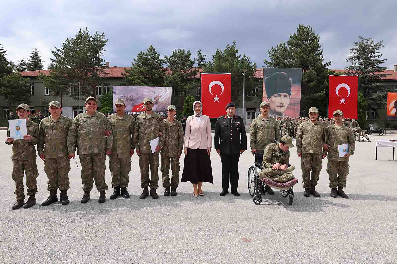 Engelliler Haftası'nda Temsili Askerlik Yemin Töreni Düzenlendi
