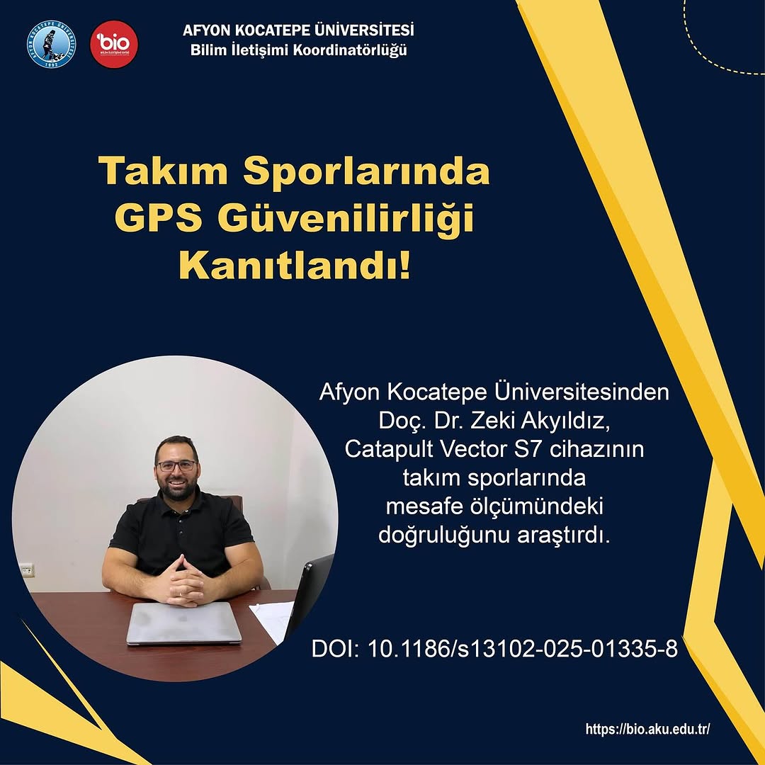 Takım Sporlarında GPS Teknolojisinin Güvenilirliği Bilimsel Araştırmayla Kanıtlandı