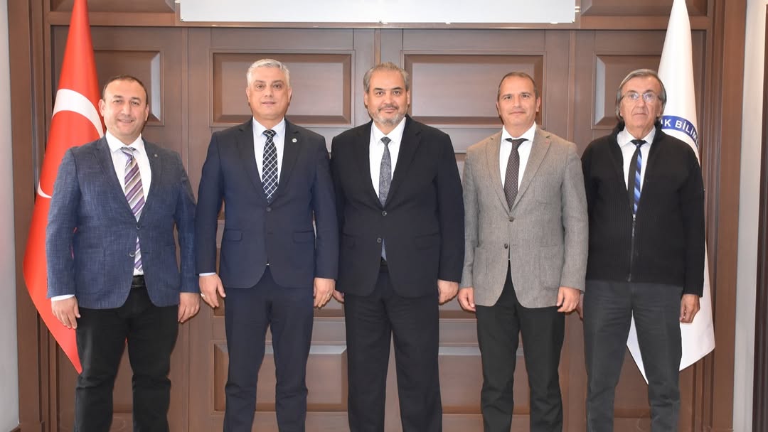 AFSÜ Rektörü'nden Sendika Temsilcilerine Kabul