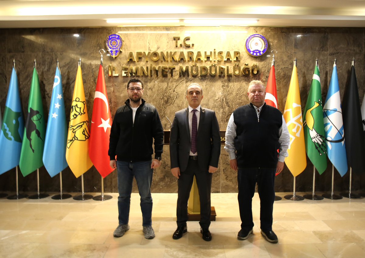 Ümit Mermer Yönetimi, İl Emniyet Müdürü'nü Ziyaret Etti