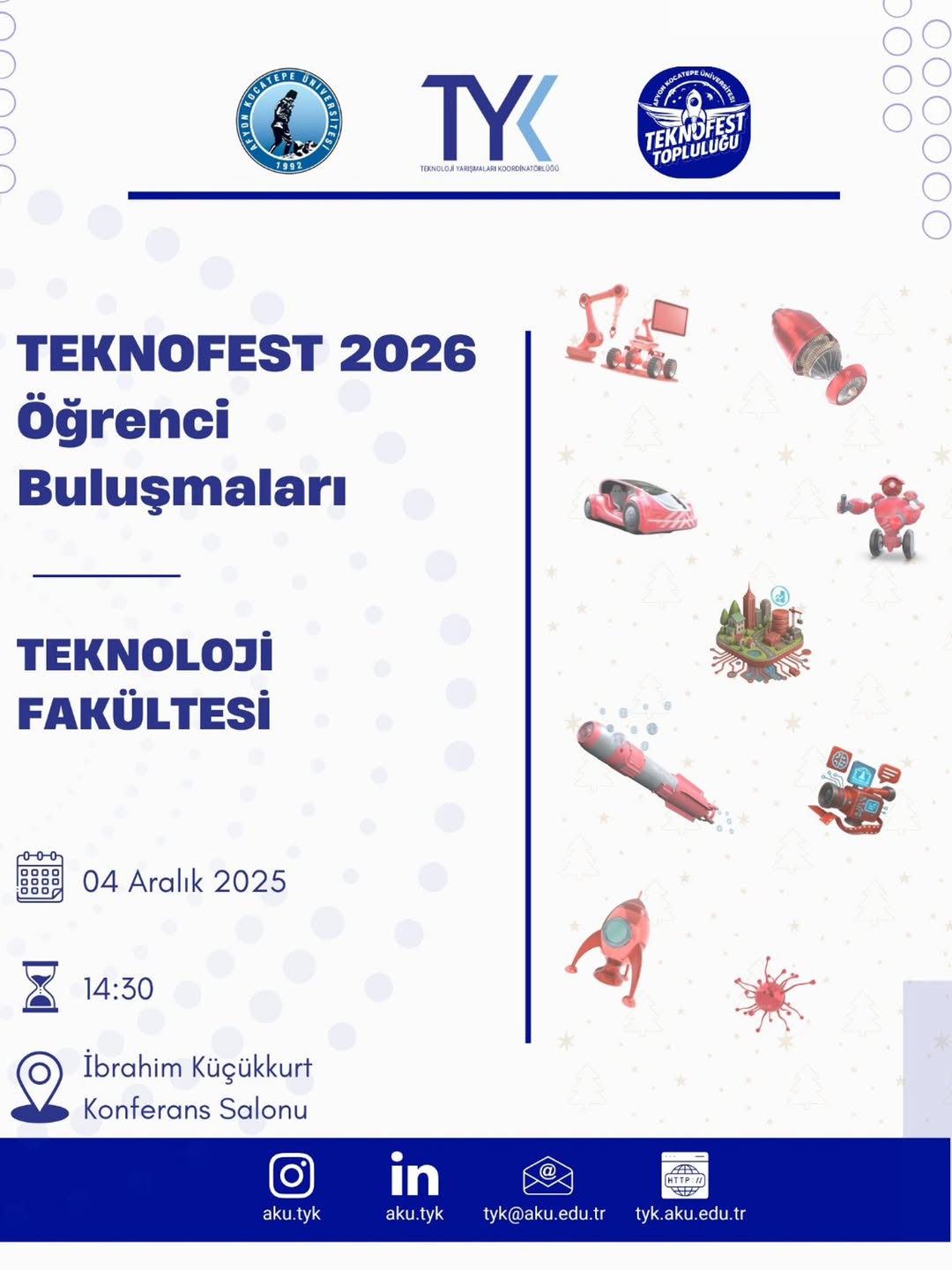 Teknofest 2026 Yolculuğu AKÜ'de Start Alıyor