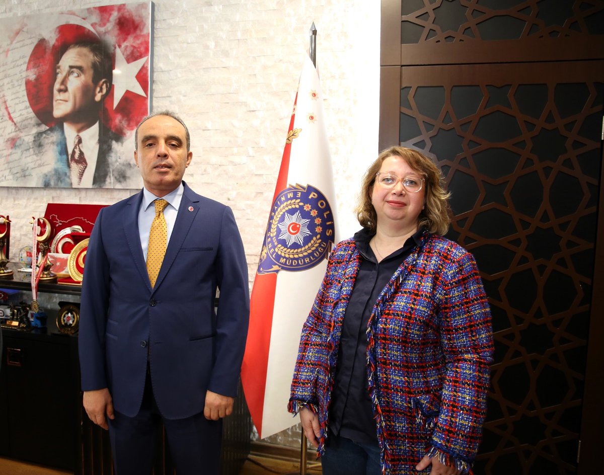 Kurs Müdüründen İl Emniyet Müdürüne Nezaket Ziyareti