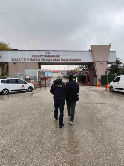 Aranan Terör Örgütü Üyesi Afyon'da Ele Geçirildi