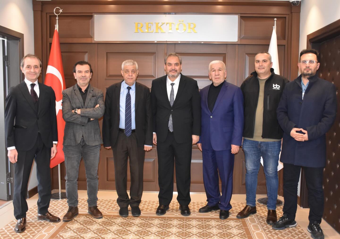 AFSÜ Rektörü Prof. Dr. Adem Aslan, Anadolu Basın Birliği Afyonkarahisar Şube Yönetimini Ağırladı