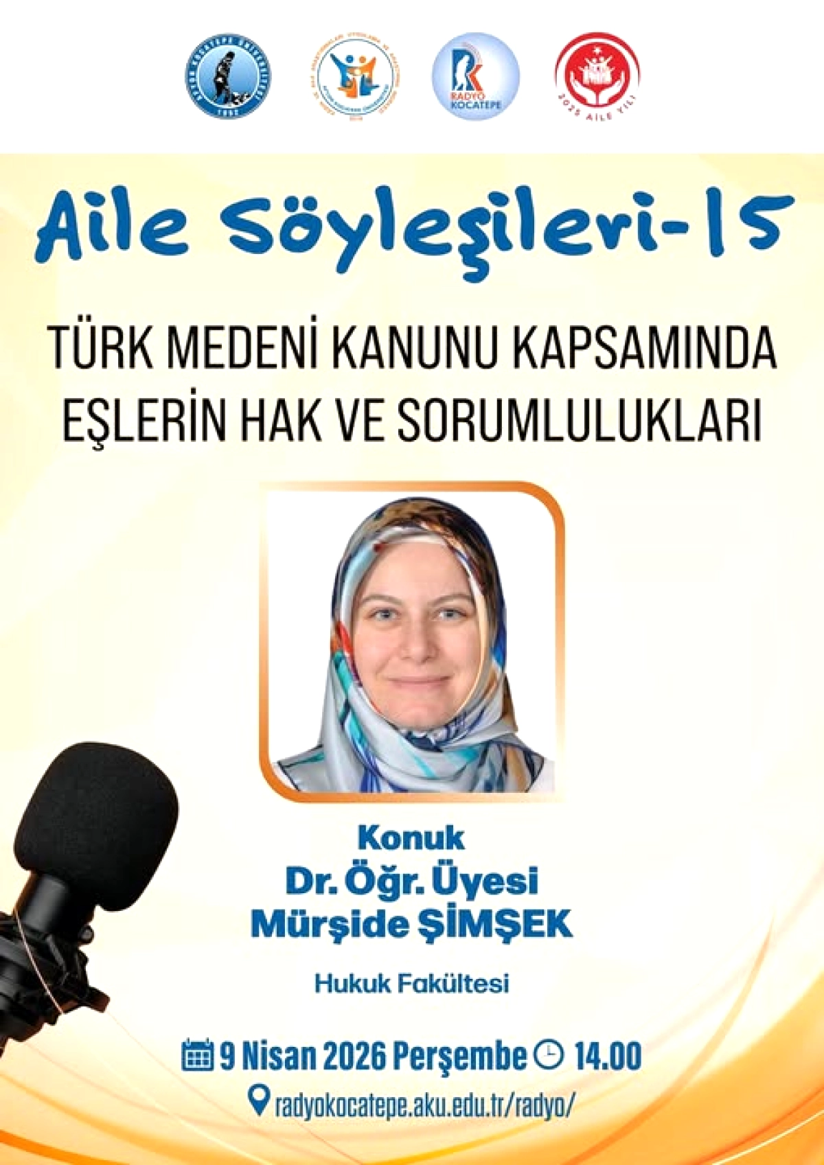 Bugün 15:14'te Radyo Kocatepe'de Aile Söyleşileri!
