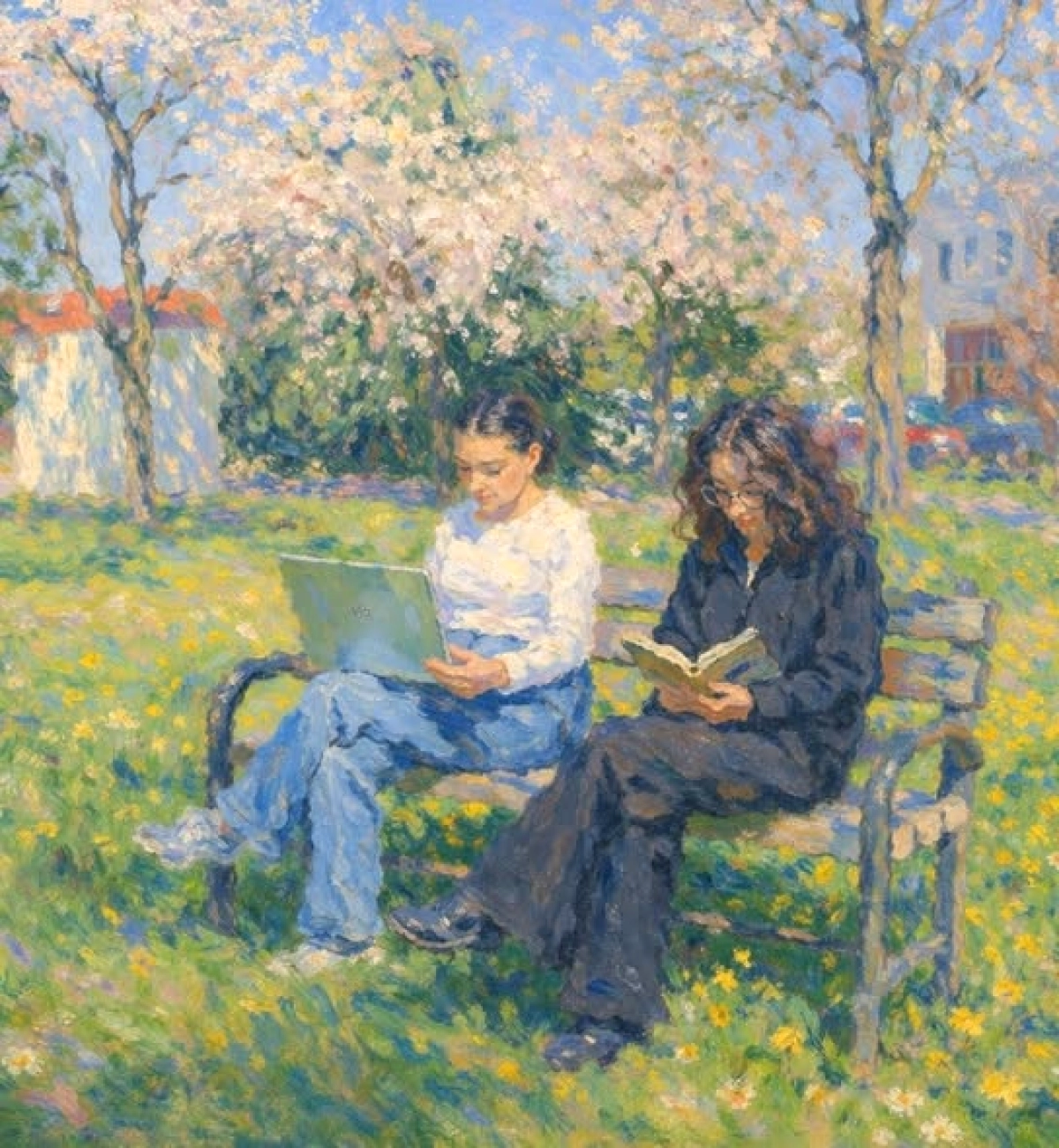 AKÜ'den Yapay Zekalı Kampüs Projesi: Van Gogh ve Monet Tarzında 4 Mevsim