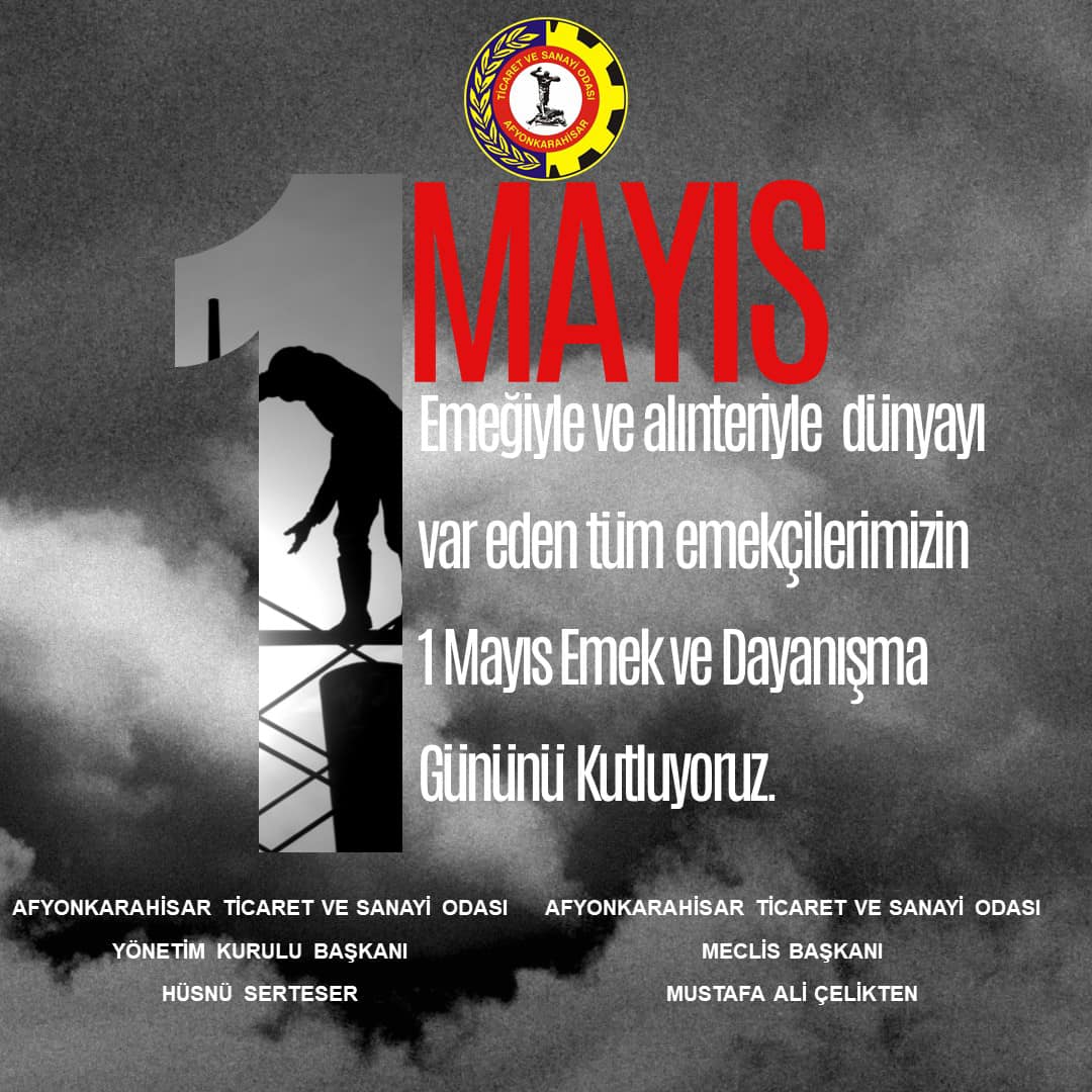 1 Mayıs Emek ve Dayanışma Günü'nde Yerel Oda'dan Anlamlı Mesaj