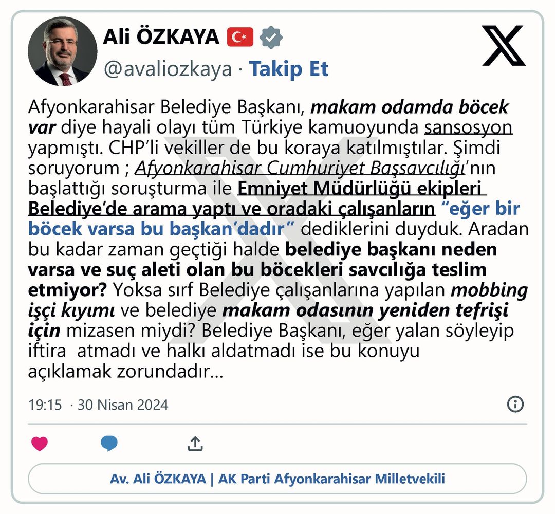 Afyonkarahisar'da Dinleme Cihazı İddiaları Gündemi Karıştırdı