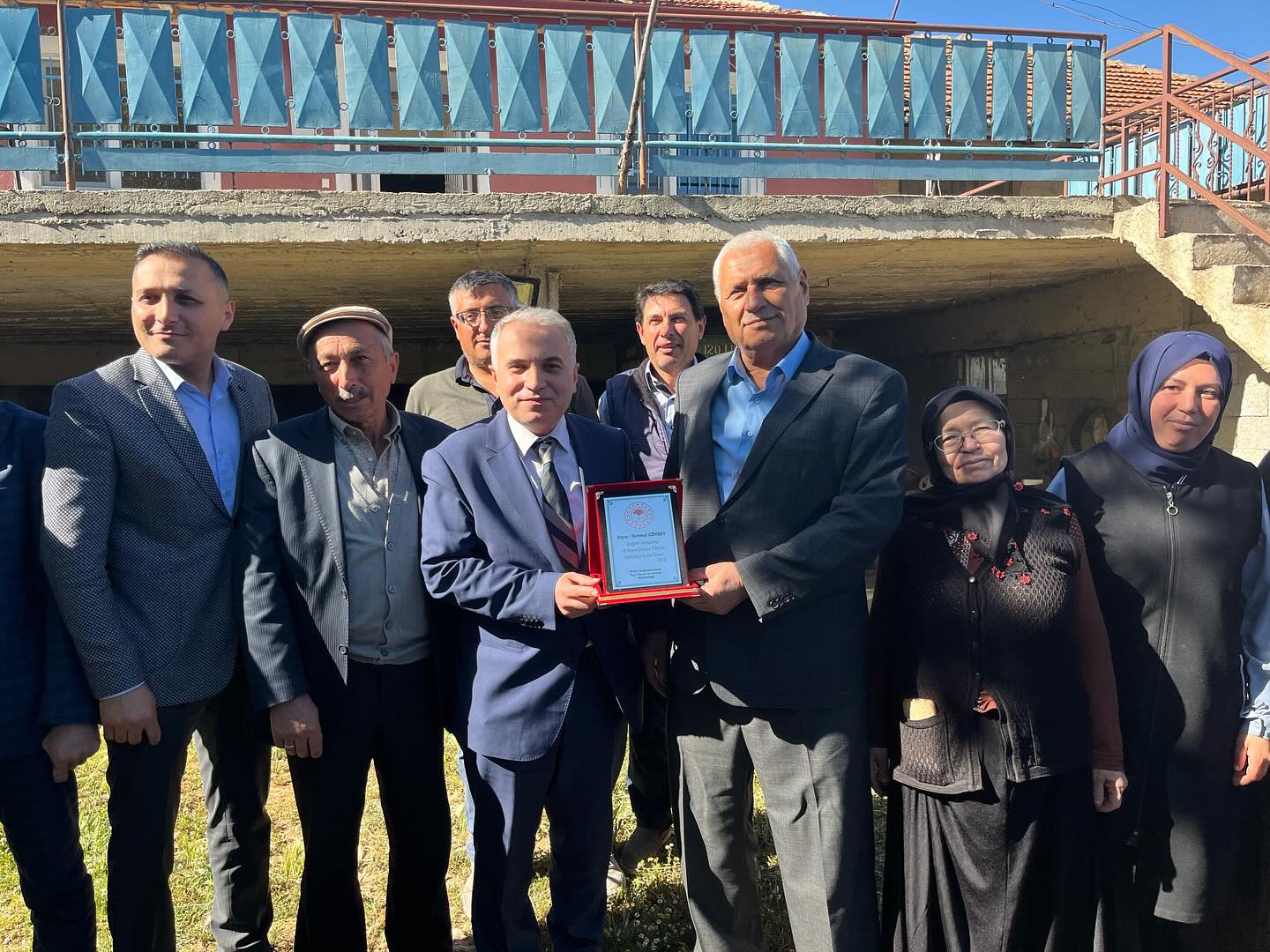 Kaymakamımız Çiftçilerimizi Ziyaret Etti