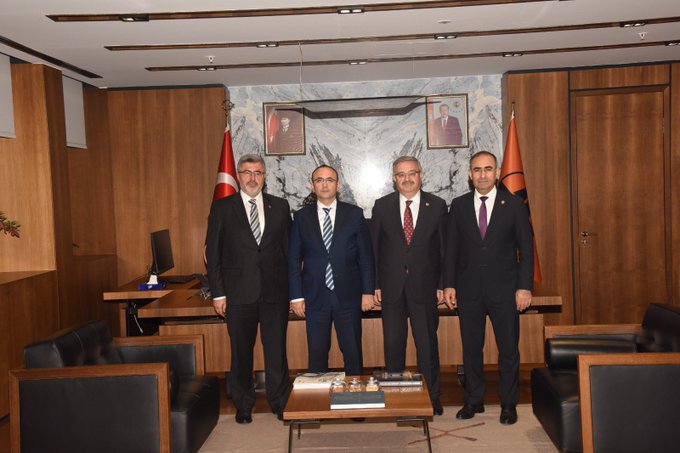 Özkaya, Karayolları Genel Müdürü'nü Ziyaret Etti