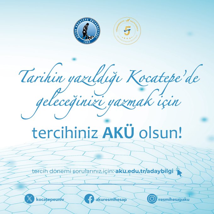 Akü yeni öğrencilerini bekliyor