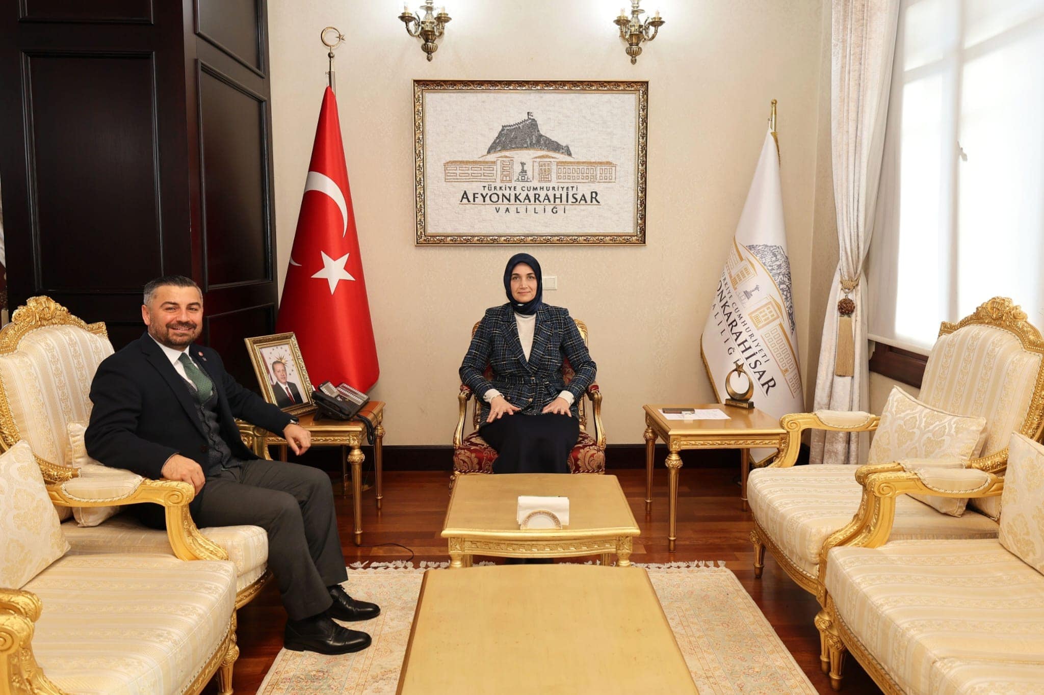 Vali Yiğitbaşı, EHSİM Direktörü Dr. İbrahim Uslu'yu Ağırladı