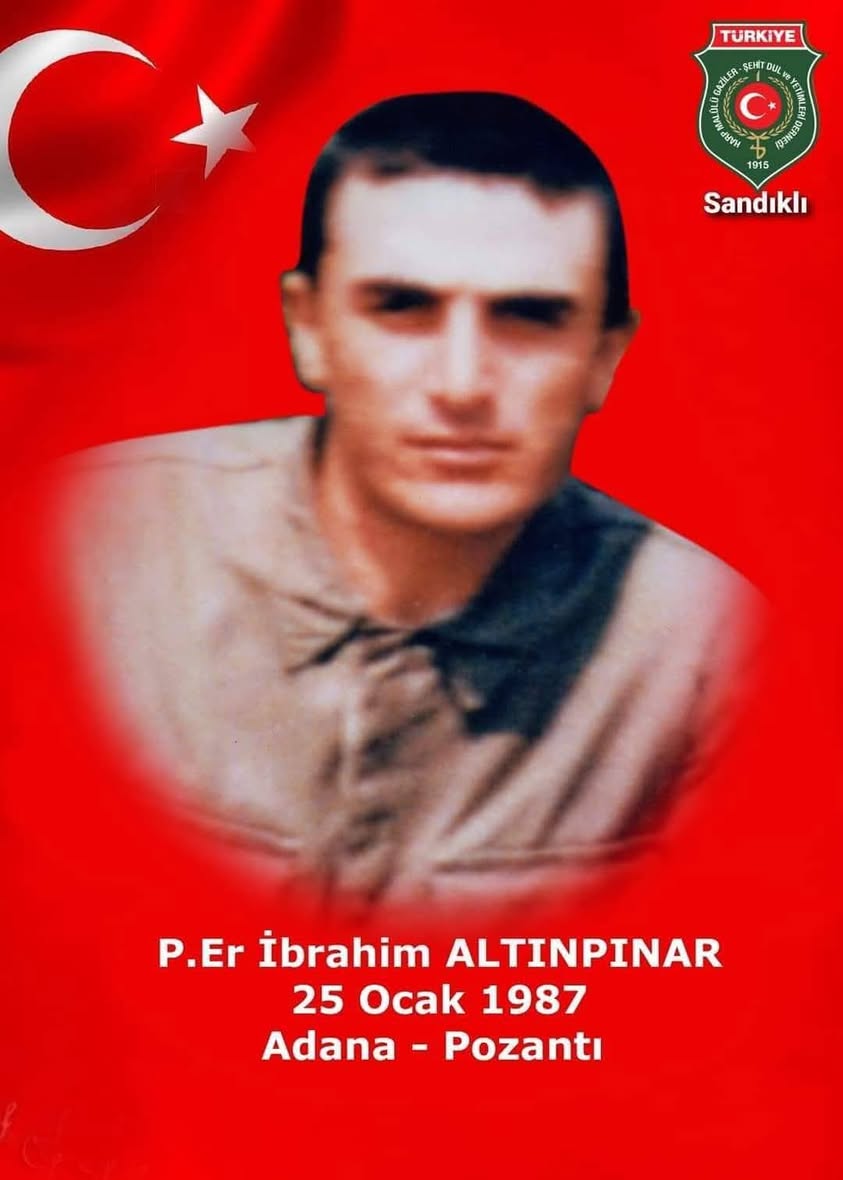 Afyonkarahisar'da Şehit İbrahim Altınpınar, Şehadetinin 44. Yılında Anıldı