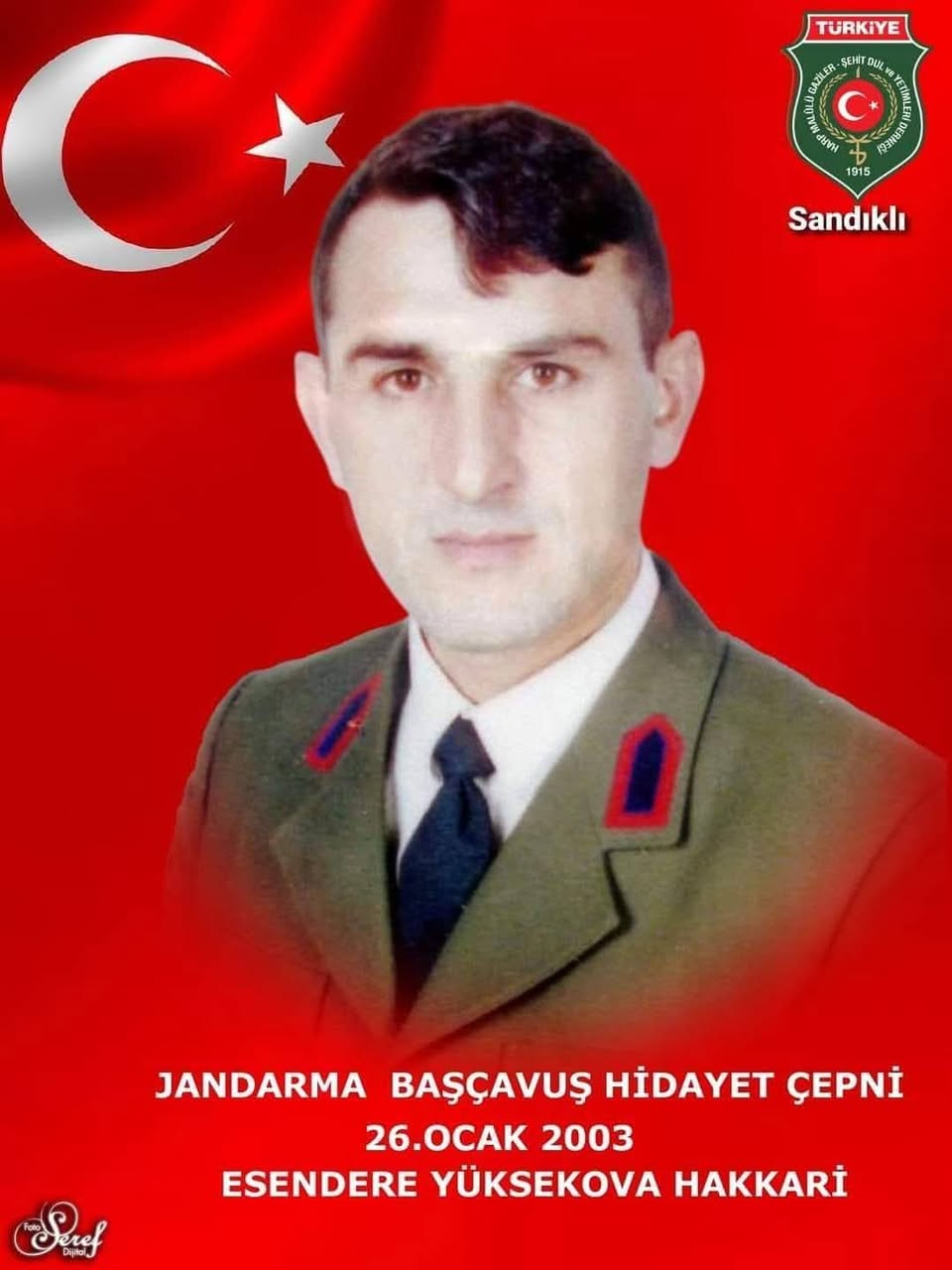 Afyonlu Şehidimiz Hidayet Çepni, Şehadetinin 22. Yılında Anıldı