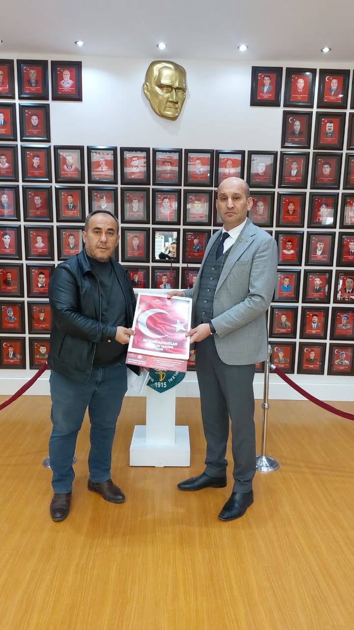 Afyonkarahisar'da Anlamlı Bağış: Muhtardan Şehit ve Gaziler Derneği'ne Destek