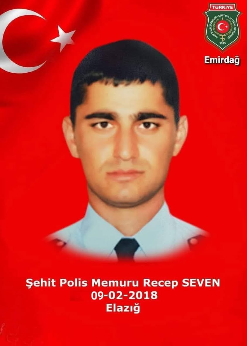 Polis Memuru Recep Seven’in Şehadetinin Yedinci Yıldönümü Anılıyor