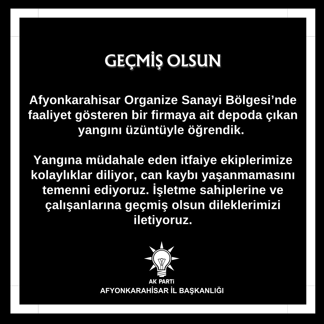 Organize Sanayi Bölgesi'nde Depo Yangını: Can Kaybı Yaşanmadı