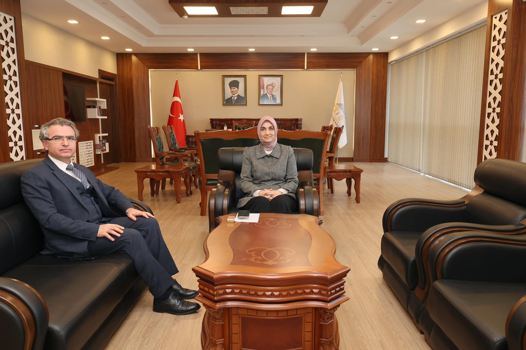 Afyonkarahisar Valisi, Cumhuriyet Başsavcısını Kabul Etti