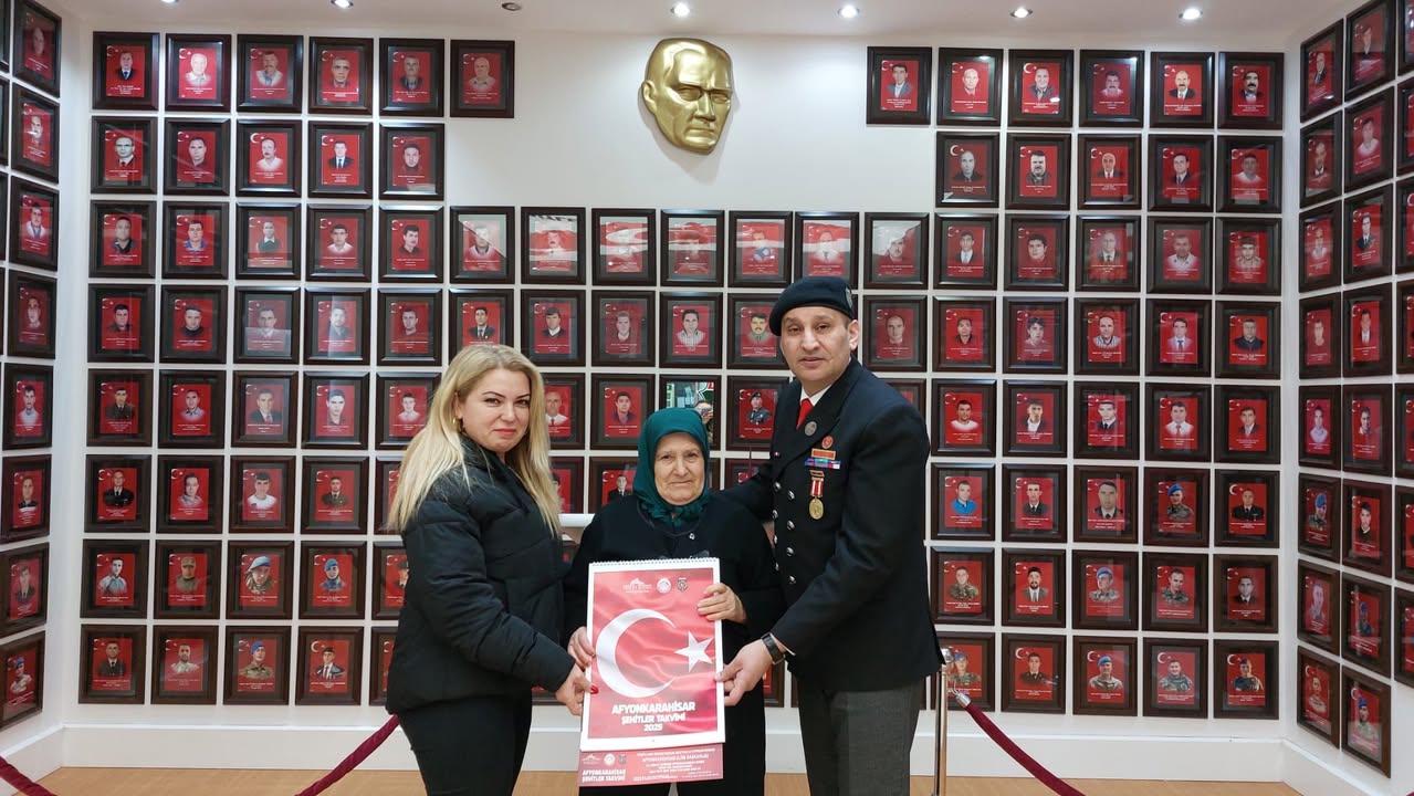 Afyon Şehit ve Gaziler Derneği, Hataylı Şehit Ailesini Ağırladı
