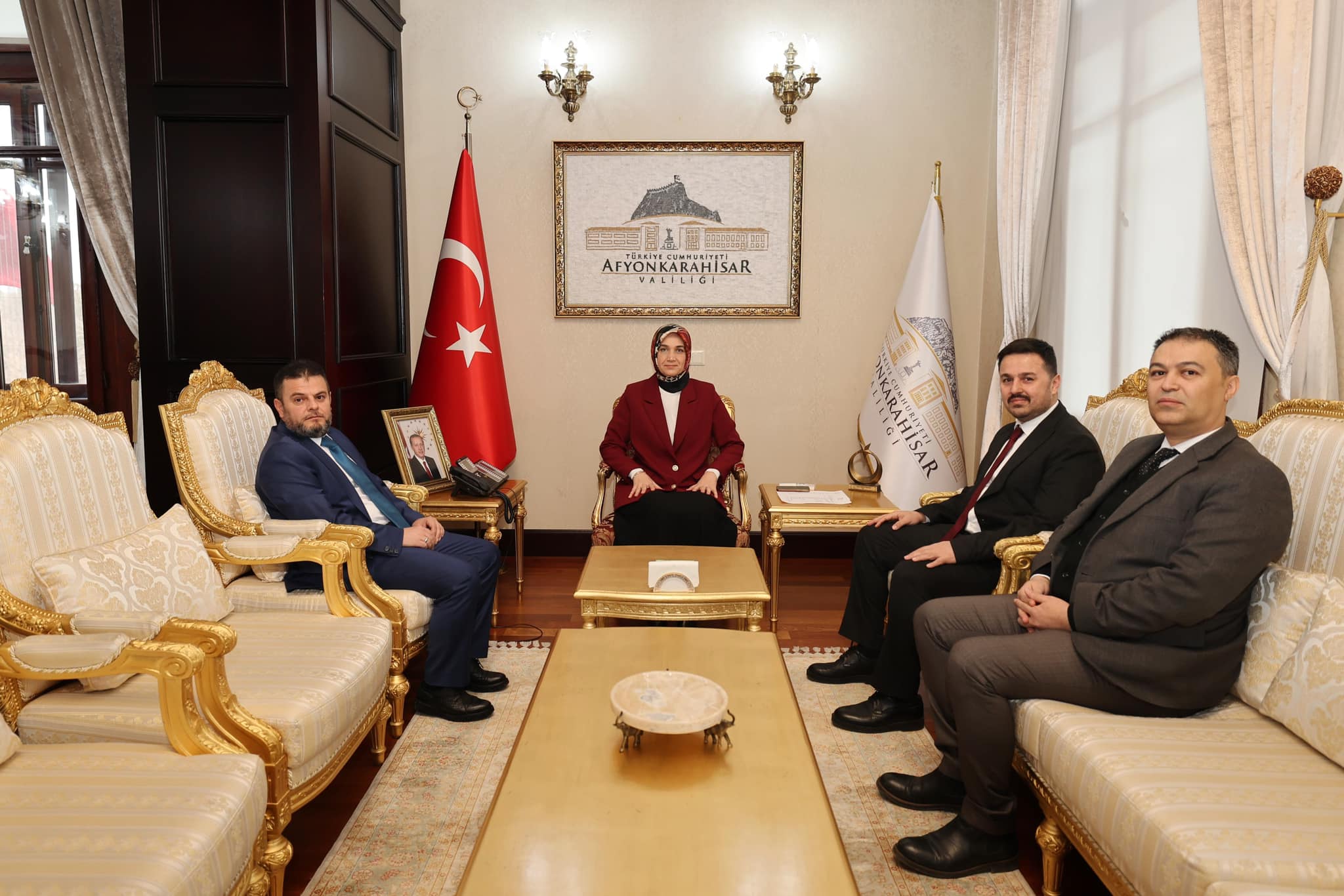Afyonkarahisar Valisi, Tarım ve Kırsal Kalkınma İçin Heyeti Ağırladı