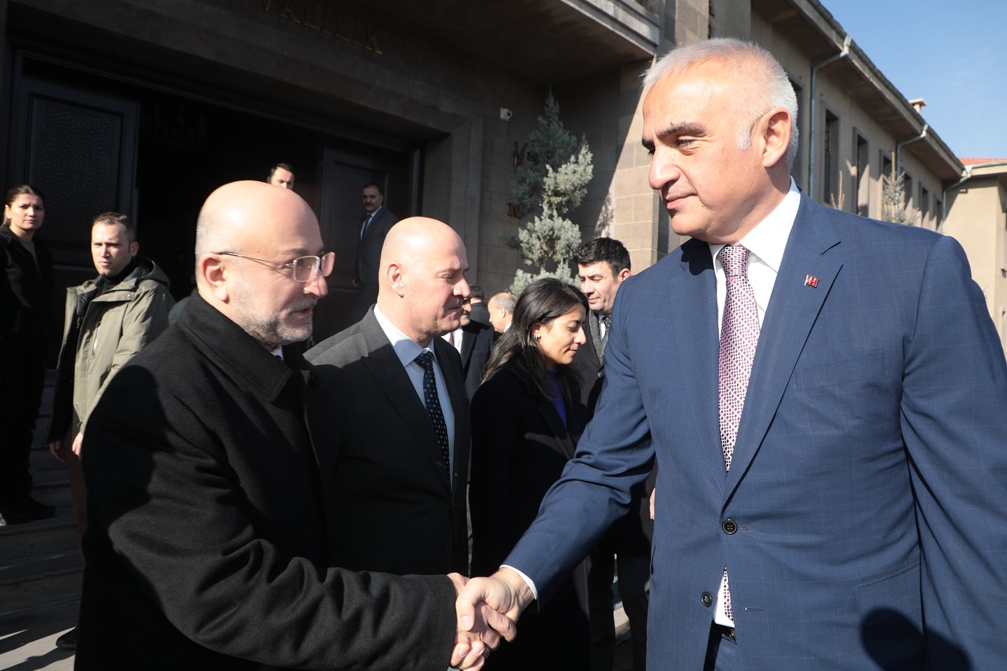 Kültür ve Turizm Bakanı Mehmet Nuri Ersoy Afyonkarahisar'da Ağırlanıyor