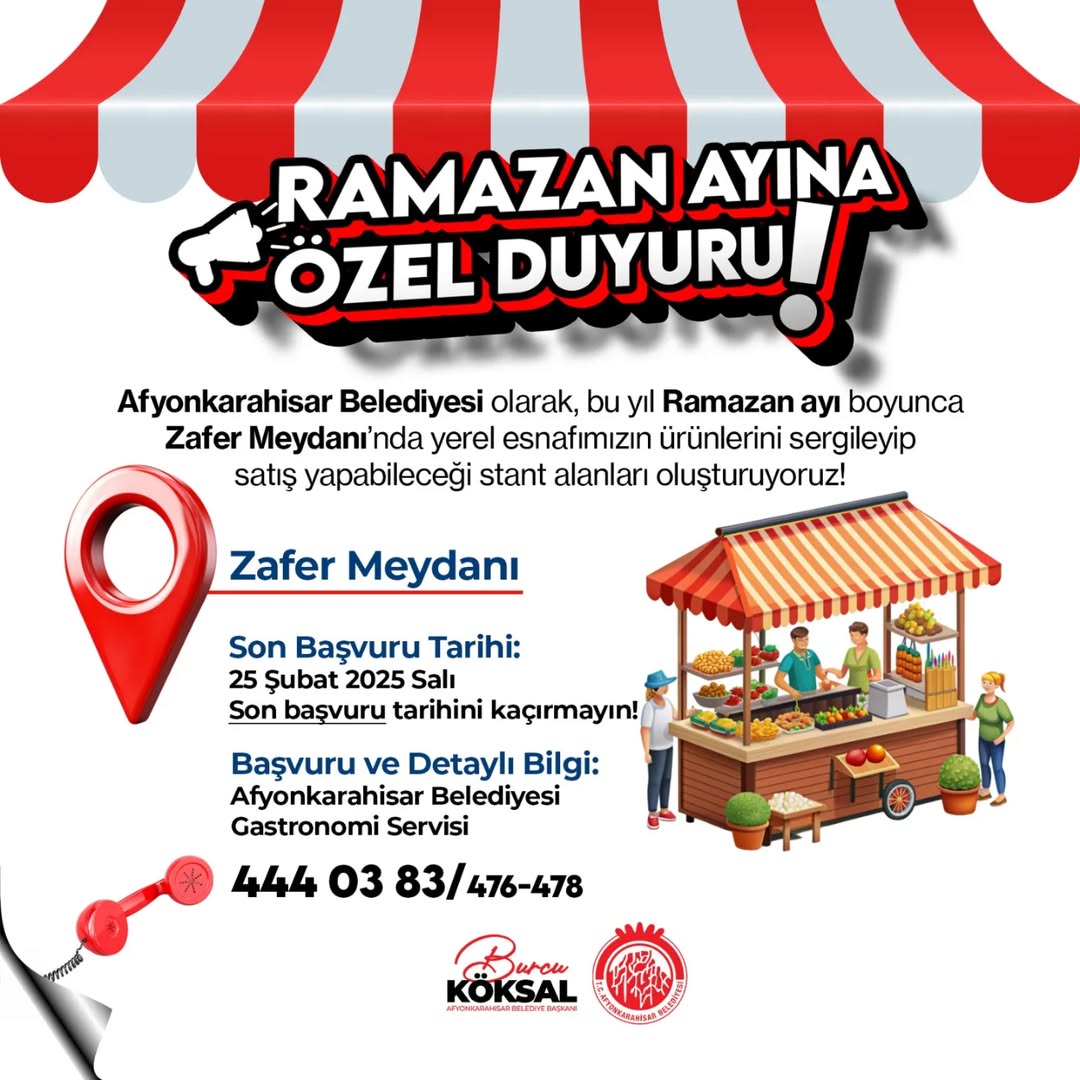 Ramazan Ayında Yerel Esnafa Büyük Destek