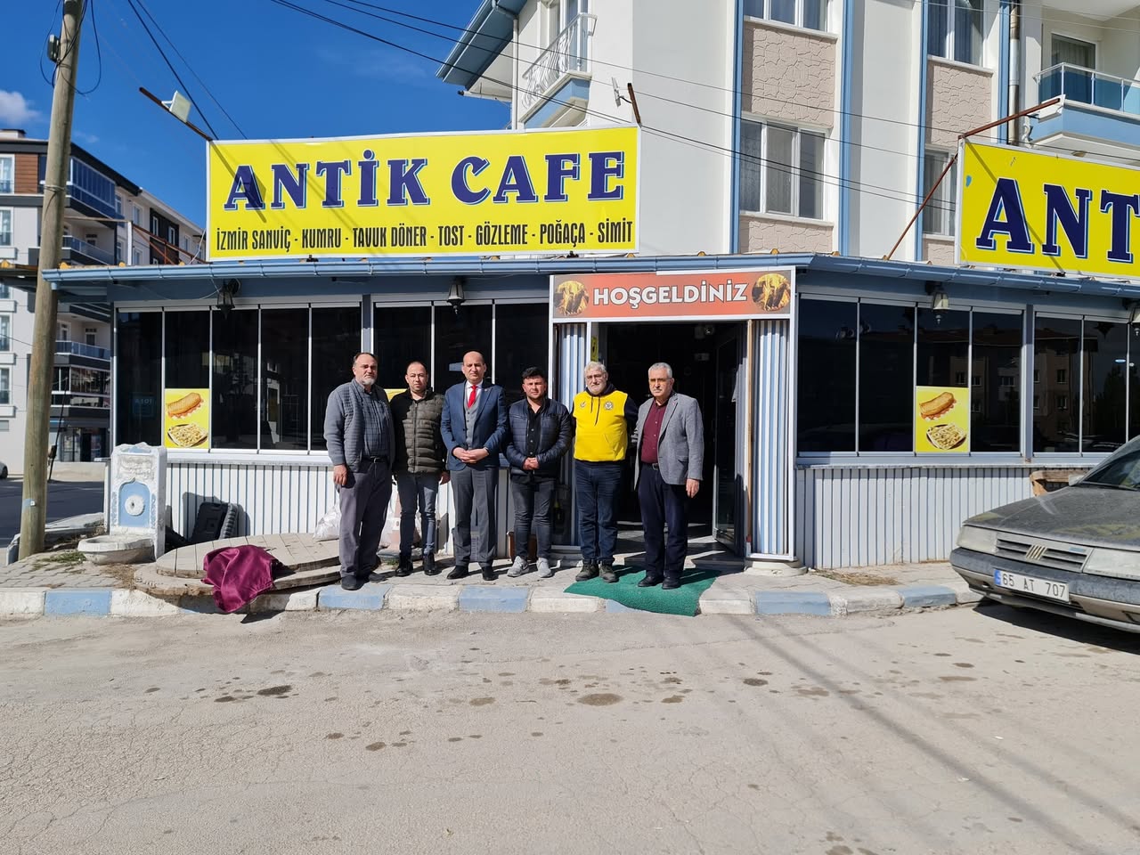 Antalya'da Kahramanlık Gösteren Malül Gazi Menderes Uzuntepe'ye Ziyaret