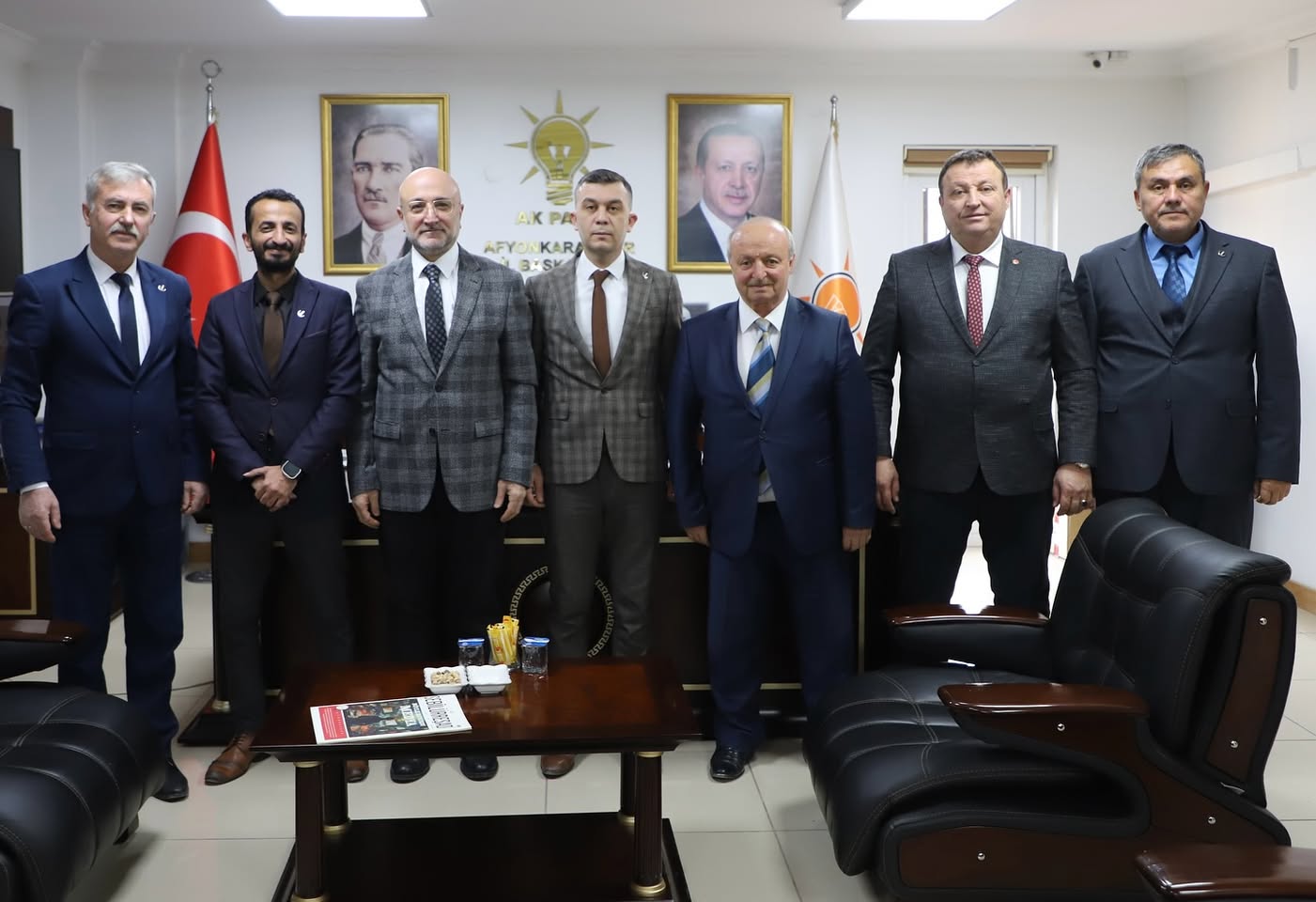 Yeniden Refah Partisi İl Başkanı'ndan Ak Parti Afyon İl Başkanına Ziyaret