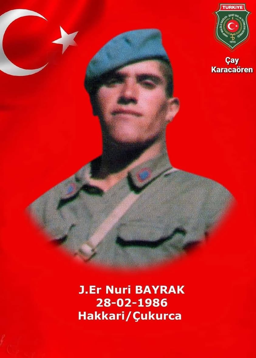 Afyonkarahisar'da Şehit Nuri Bayrak, 39. Yılında Anıldı