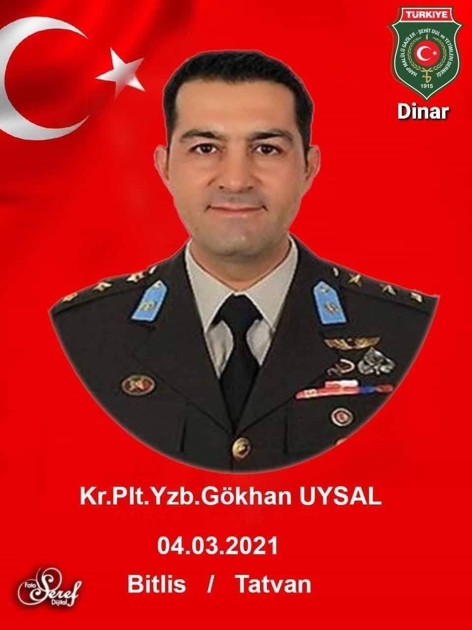Afyonlu Şehit Pilot Gökhan Uysal Saygı ve Minnetle Anıldı