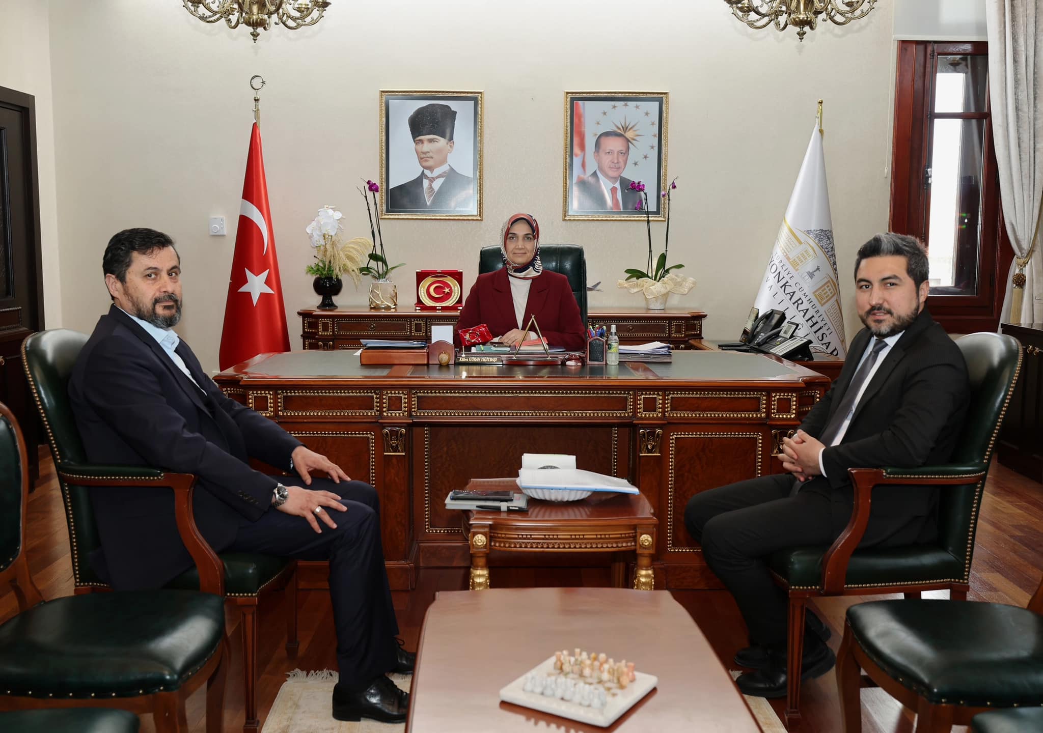 Afyonkarahisar Valisi Yenilikçi Projeler ve Yatırım Desteklerini Görüştü
