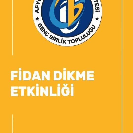 Afyon'da Gençler Doğayı Fidanlarla Güzelleştiriyor