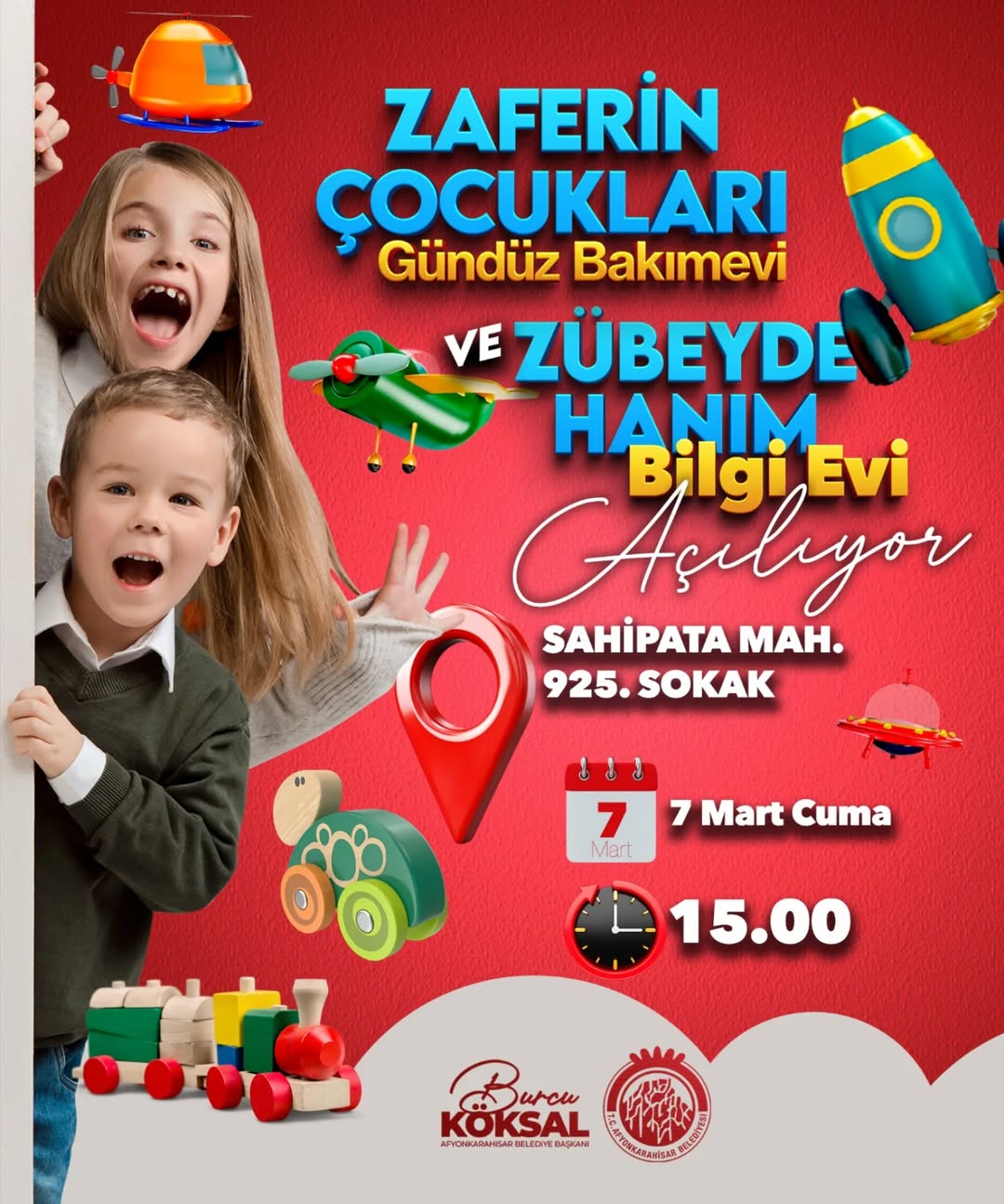 Antalya'da Kadınlara Yönelik Yeni Hizmetler: Zaferin Çocukları Gündüz Bakımevi ve Zübeyde Hanım Bilgi Evi Açılışı