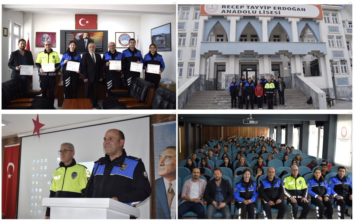 İl Emniyet Müdürlüğü Öğrencileri Bilgilendirdi