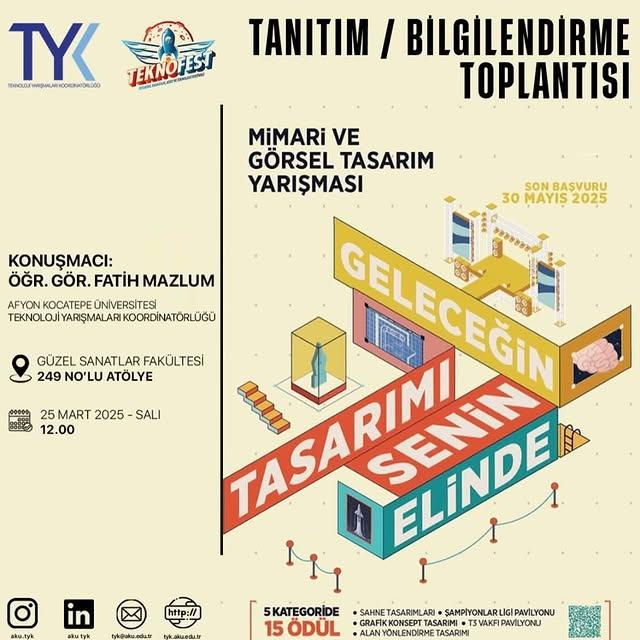 Afyon Kocatepe Üniversitesi'nde TEKNOFEST Bilgilendirme Toplantısı Düzenlendi
