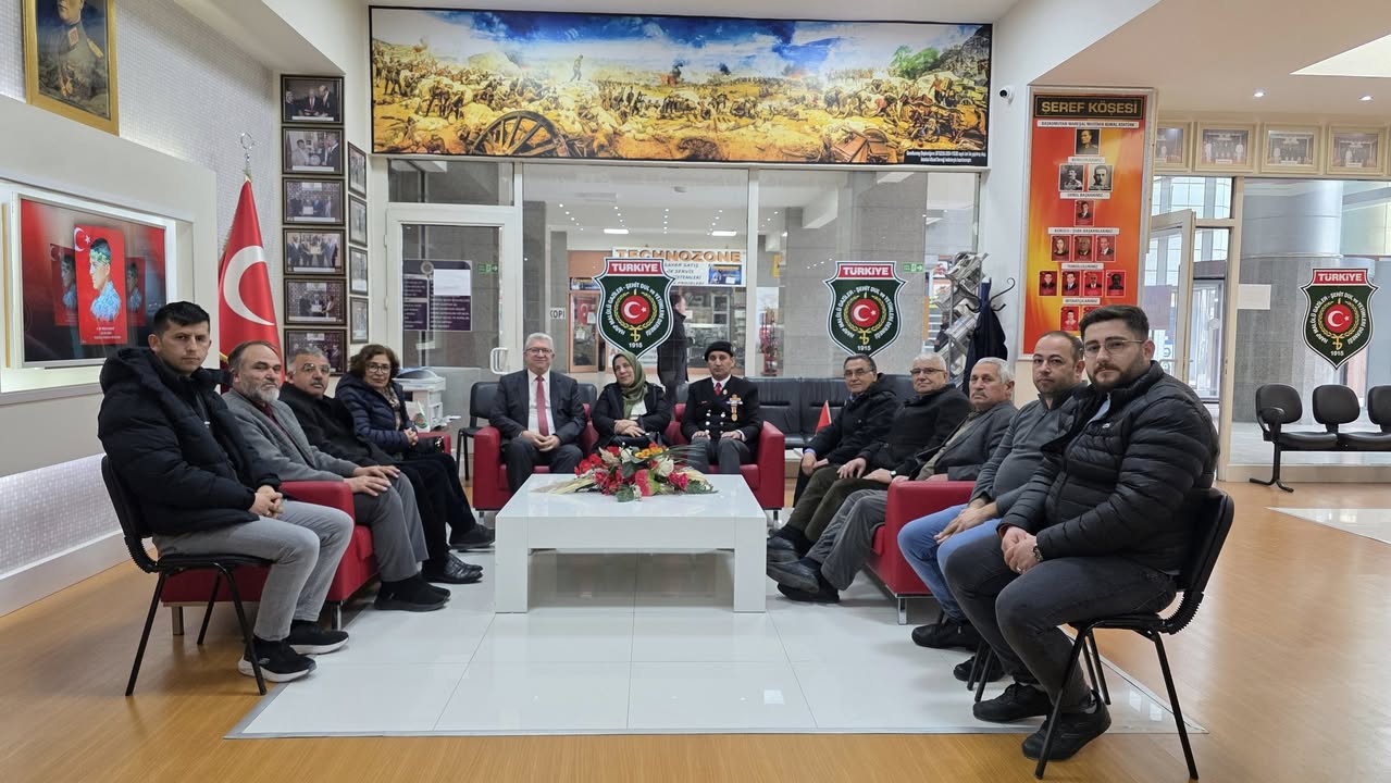 Afyon Şehit ve Gaziler Derneği'ne CHP Meclis Üyesi Destek Ziyareti