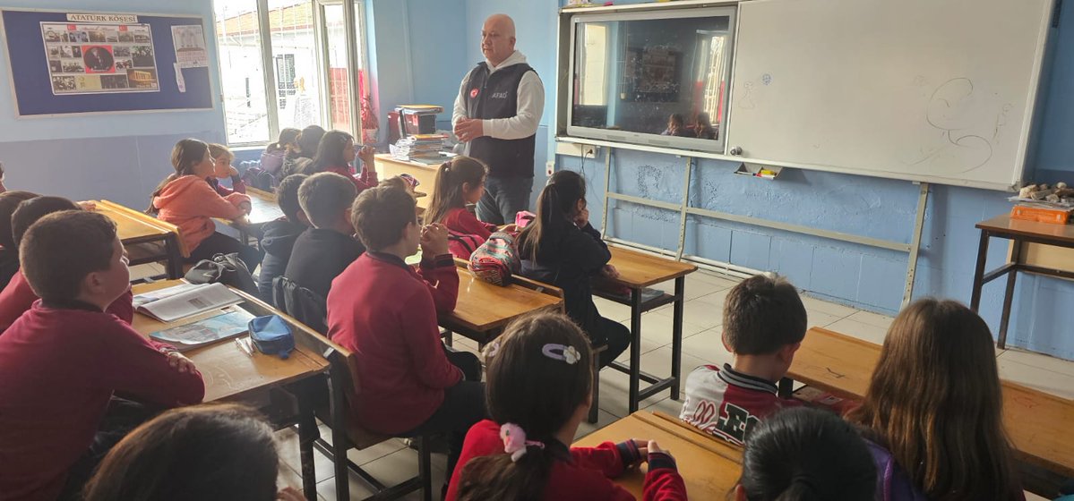 Afyonkarahisar'da Öğrencilere Afet Farkındalık Eğitimi