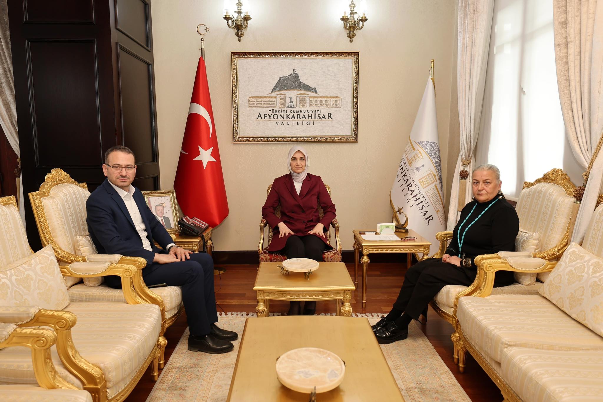 Afyonkarahisar Valisi Yiğitbaşı, Sporcuları Kabul Etti