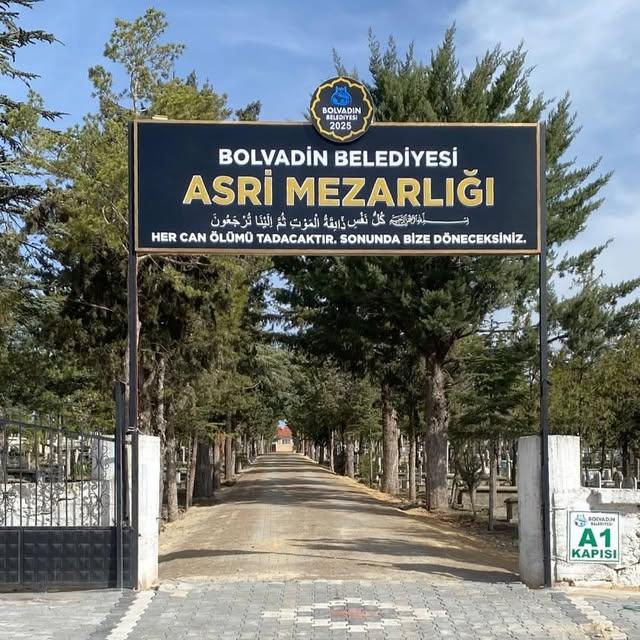 Bolvadin Asri Mezarlığı Yeniden Düzenlendi