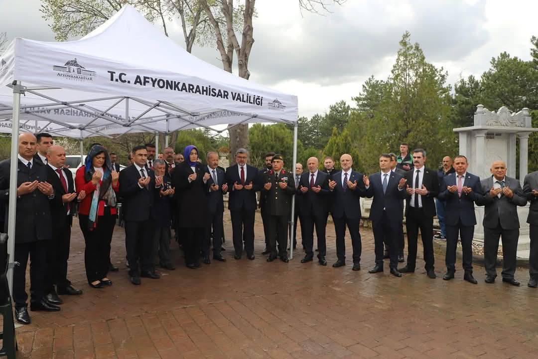 Afyonkarahisar'da Şehitler Anıldı