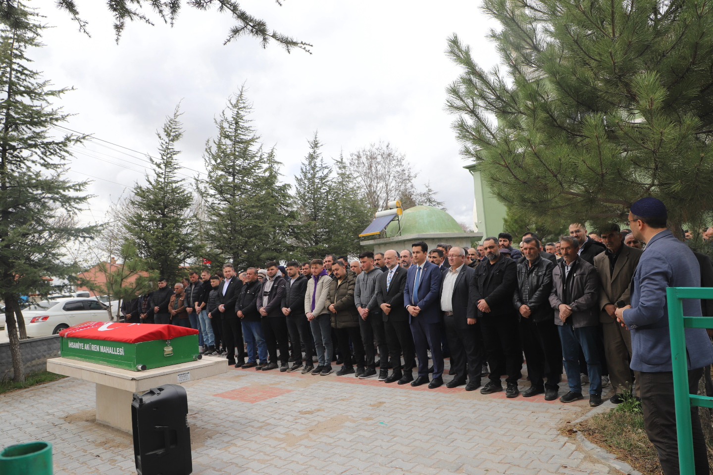 AK Parti Afyon İl Başkanı Şahin, Cenaze Törenine Katıldı