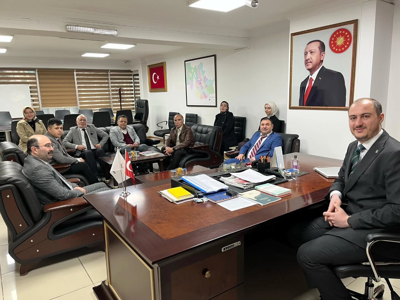 Afyonkarahisar'da Siyasi Partiler Bayramlaştı