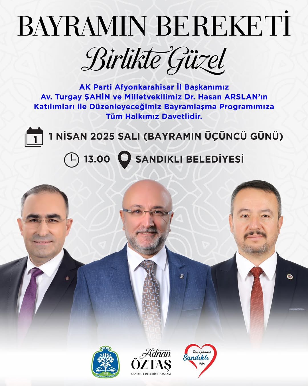 Sandıklı'da Ramazan Bayramı Buluşması Düzenlenecek