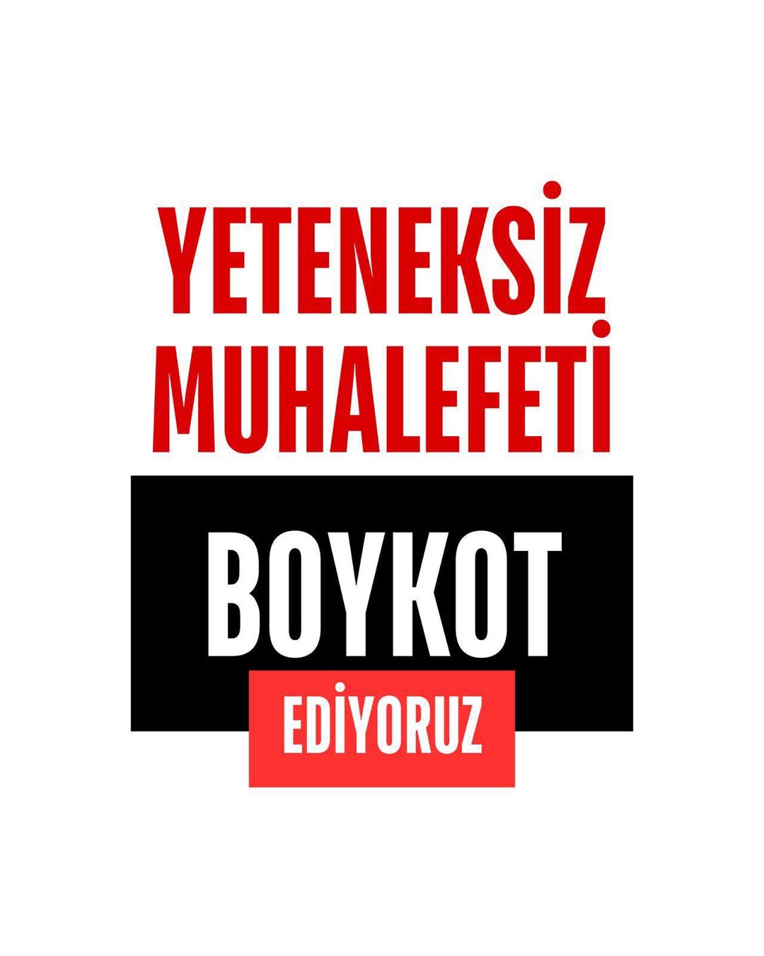 AK Parti Milletvekili'nden Boykot Çağrısı: 